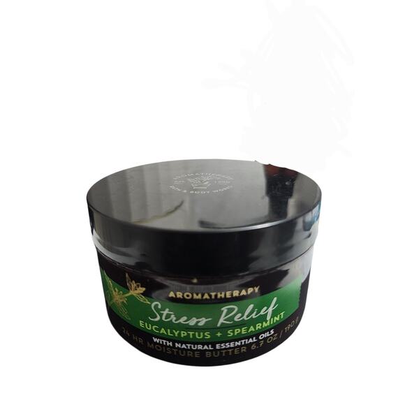 Bath & Body Works Aromatherapy Stress Relief 24 Hr Moisture Butter 6.7 oz New - Picture 2 of 5